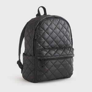 Transit Quilted Commuter Backpack with laptop pocket